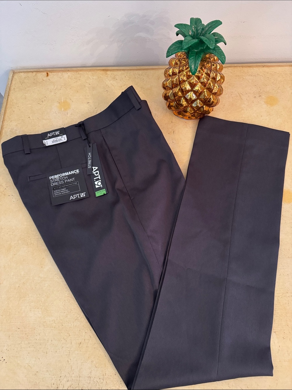 Apt. 9 Men's Dress Pants - Charcoal Gray